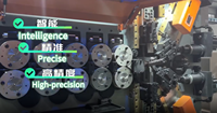 Máquina Automática para Fabricar Resortes Goldlion CK8120 |   Programación 3D |   Equipo de resortes de alambre de 6-12 mm