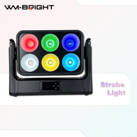 Projecteur Blinder Haute Puissance 1200W à Tête Mobile LED RGBW Stroboscopique, Indice de Protection IP65, Mode de Contrôle DMX512 pour Scène