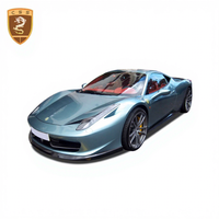 Kit carrosserie Vors Style pour Ferrari 458, fibre de carbone sèche de haute qualité, lèvre avant, diffuseur arrière, couvre-feux stop, accessoires de carrosserie