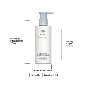 Runxuan bottiglia 300ml crema HDPE per <span class=keywords><strong>detergente</strong></span> viso 500ml disinfettante per le <span class=keywords><strong>mani</strong></span> bottiglia vuota 750ml lozione e cura personale - Product Image 5