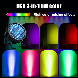 Luz LED Par RGB 3 en 1 <span class=keywords><strong>de</strong></span> 54x3W, 150W, Súper Brillante, DMX512, Silenciosa, Luces <span class=keywords><strong>de</strong></span> Discoteca <span class=keywords><strong>para</strong></span> Club Nocturno, Bar, Fiesta, Escenario - Product Image 3