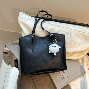 Women's New Fashion Large Capacity <b>Tote</b> <b>Bag</b> Simple Casual Shoulder <b>Bag</b> Personality Style 2025 - Product Image 5