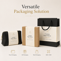 Manchon en papier doré ou argenté personnalisé, bande de logo sur mesure pour boîte cadeau, sac cosmétique, emballage en papier de taille personnalisée, emballage de marque