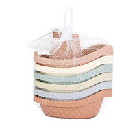 Lot de Offre Spéciale de 6 bateaux de bain empilables jouets de baignoire flottants pour bébé