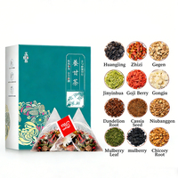 Thé chinois aux 18 saveurs, anti-toxique, à base de plantes, pour la purification et le soin du foie, thé détox pour la santé du foie et la digestion, thé bien-être naturel