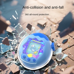Étui de protection mignon pour Tamagotchi <span class=keywords><strong>Paradise</strong></span> Pet, coque rigide sans couvercle, résistant aux chocs, avec sangle de poignet, cadeau pour enfants - Product Image 3