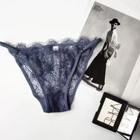 텔리지 YXK70S 일본 성숙한 여성용 투명 속옷 여성 섹시 레이스 얇은 스판덱스/나일론 심리스 미디엄 컨트롤 시스루