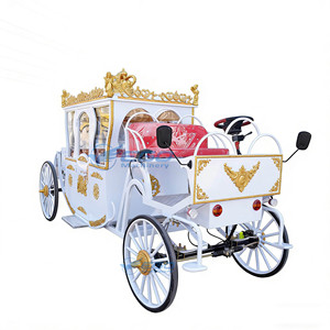 Carruaje Real en Venta, Carruaje Turístico Tirado por Caballos, Carruaje Real Histórico Eléctrico para Bodas - Product Image 2