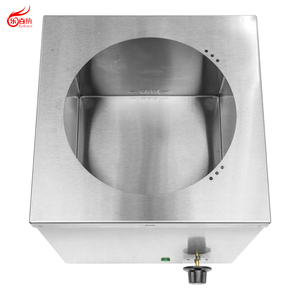 Bain-<span class=keywords><strong>marie</strong></span> électrique commercial en acier inoxydable pour comptoir, 6,5 L, chauffe-plats pour buffet BMP-7 - Product Image 6