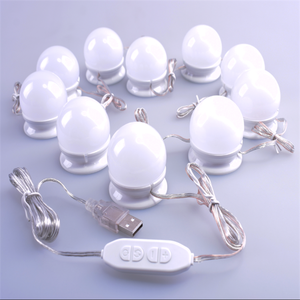 Modern USB CCT Changeable Bathroom <strong>Vanity</strong> Makeup <strong>Mirror</strong> with LED Dimmable <strong>Lights</strong> <strong>Mirror</strong> Lamps IP33 Rated 2-Year Warranty - Product Image 6