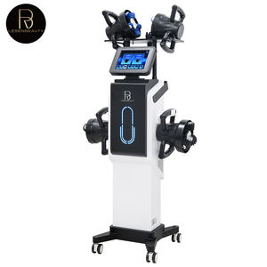 5 poignées rouleau thérapie visage corps minceur <span class=keywords><strong>Vibration</strong></span> masseur soulager la douleur graisse masseur Cellulite masseur Machine - Product Image 6