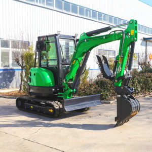 Mini Excavadora de 3 Toneladas en Oferta, Mini Excavadora Hidráulica de 3.5 Toneladas con Certificado EPA EURO5, Mini Excavadora con Cabina en Venta - Product Image 1