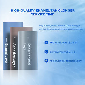 Mini chauffe-eau hybride à pompe à chaleur chauffe-eau mural intérieur tout-en-un avec système de soufflage latéral du réfrigérant R290 - Product Image 2