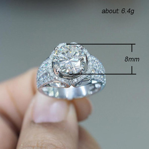 Anello di fidanzamento creativo da donna, elegante stile occidentale, accessorio alla moda per feste, regalo - Product Image 5