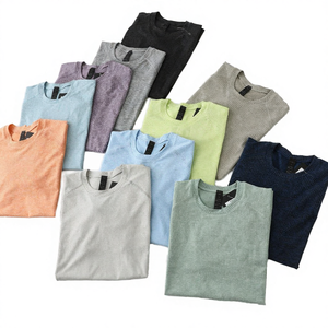 Men's Casual Blank Quick-Dry Crew Neck T-Shirt Digital Summer Sweat-Wicking Breathable Running Fitness Training Short Sleeve - Product Image 1