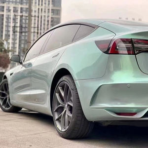 WRAPMASTER 1.52*17m Vinilo para Automóviles con Cambio de Color, Gris Verde Doble, PVC - Product Image 2