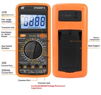 Multimètre numérique portable 9205P-S - Outil de diagnostic multifonctionnel pour véhicules, idéal pour la réparation automobile et l'utilisation domestique