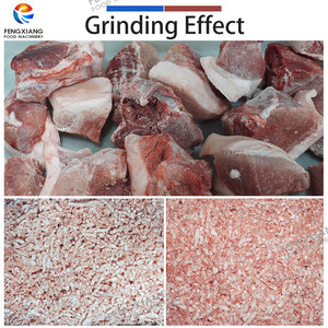 Picadora de Carne Industrial de Alta Resistencia, Picadora de Carne Congelada Eléctrica Comercial de Acero Inoxidable, Máquina de Alta Capacidad para Carnicería - Product Image 4