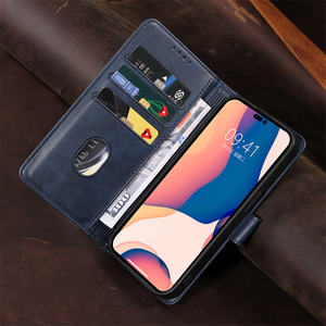 Funda tipo Cartera de cuero PU con soporte para <span class=keywords><strong>Sony</strong></span> Xperia 1 VII 10 VI 5 V 5 IV Líneas simples Funda de teléfono de inserción Lisa Moda - Product Image 6