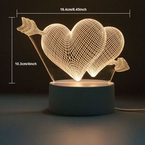 Lampe de bureau LED à 16 couleurs avec logo personnalisé, décoration de la maison, cadeau DIY, décoration de fête de Noël, cadeau - Product Image 3