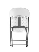 Chaises pliantes en acrylique en gros, mobilier de jardin moderne, chaise de fête extérieure, chaise pliante en plastique pour événements, table