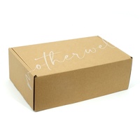 Caja de Cartón Kraft para Empacar Alimentos y Ropa Personalizada, Caja de Cartón Corrugado Colorida, Caja de Envío de Cartón Personalizada