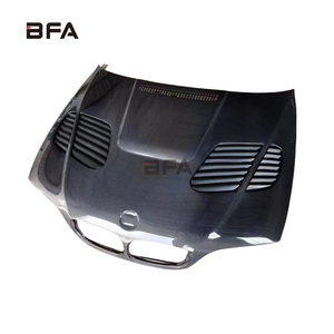 Pour BMW Série 3 <span class=keywords><strong>E46</strong></span> capot en fibre de carbone amélioré capot avant léger style GTR kit de carrosserie capot moteur - Product Image 3