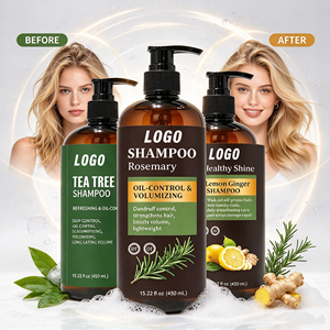 Champú de Árbol de Té Orgánico Natural de Marca Privada OEM, con Aminoácidos Nutritivos, Control de Grasa y Anticaspa, para Todo Tipo de Cabello - Product Image 4