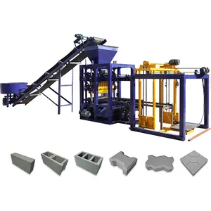Qt4-26 Concrete Brick Machines For Profitable Business In South Africa
