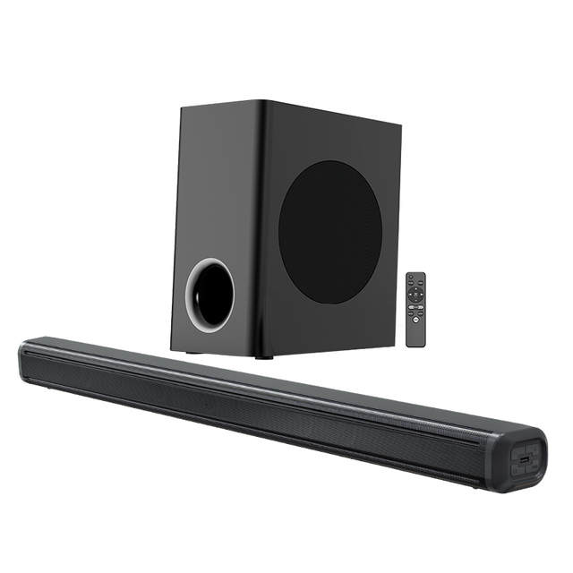 2.1 Portable Bluetooth Wireless Soundbar Sound Subwoofer Home Theatre System Soundbar