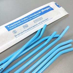 مخصصة الطبية الصف PE القصبة الهوائية أنبوب <span class=keywords><strong>Introducer</strong></span> بوجي التنبيب الرغامي ارشد سلك قمة منحنية للاستخدام الفردي - Product Image 2