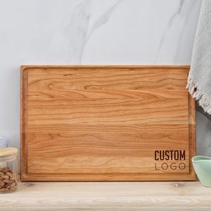 Tabla de cortar grabada en madera, tabla de cortar con logotipo personalizado, tablas de cortar divertidas personalizadas de madera con logotipo grabado láser - Product Image 5