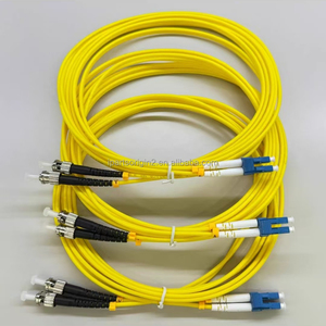 Cable de Fibra Óptica Monomodo 3M Hecho en China, Cable de Conexión de Fibra Óptica con LC/UPC ST/UPC FTTH para Interiores - Product Image 5