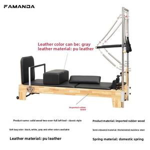 Equipo de Gimnasio, Reformer de Pilates con Media Cama Trapezoide - Product Image 6
