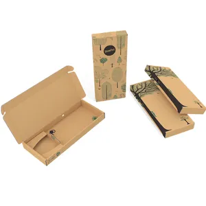 Custom Kraft Paper Cardboard Mailer Live Plant Shipping Box Mailing shipping box for plants