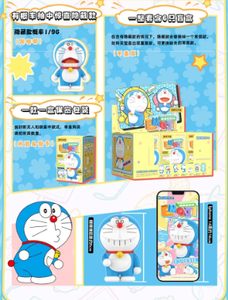 Collezione ufficiale di piccole <span class=keywords><strong>figurine</strong></span> con 10 espressioni nascoste e Design nostalgico <span class=keywords><strong>Doraemon</strong></span> espressione Blind Box, 52 giocattoli - Product Image 4