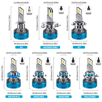 K8-3S Phare de voiture Offres Spéciales H7 H1 H4 H13 H11 100W 20000LM 3 couleurs haute puissance 9005 9006 9012 ampoules de phare LED pour voiture