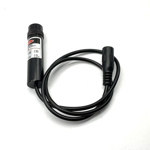 Generador de Línea Láser Roja de Grado Industrial de 650nm y 5mw con Fuente de Alimentación, Módulo de Diodo Ajustable y Enfocable - Product Image 4