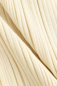 Gaun Rajut Panjang Wanita Elegan Seksi Model OEM CUSTOM untuk Musim Semi dan Gugur - Product Image 5