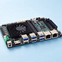 Placa Base de Control Industrial con Procesador I5-1235U N100, 6 Puertos USB 3.0, 2 Puertos LAN, para Robots Médicos, Compacta de 3.5 Pulgadas, Amplio Voltaje 11-27V
