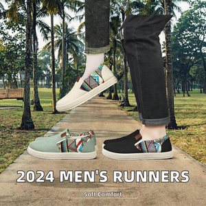Nouvelle Tendance <span class=keywords><strong>Chaussures</strong></span> de Course Respirantes en Maille Souple pour Hommes Jeunes, Idéales Printemps-Été-Automne-Hiver, Sports et Loisirs, Marche Lente, Mode 2024 - Product Image 2