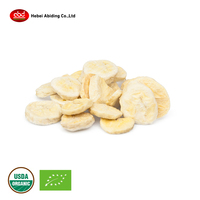 Vente de gros Banane biologique lyophilisée Vente en gros Snack sain en vrac Transformation de frites Banane sèche