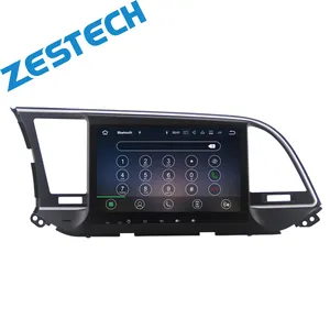 ZESTECH Android 10八核PX5汽车dvd gps适用于现代伊兰特2016 2017，带4G RAM 32G ROM wifi 4g usb自动多媒体