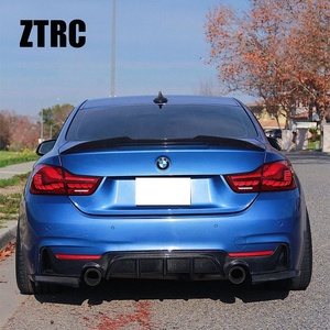 For 4 Series F32 Coupe PSM Style Real Carbon Fiber Rear Spoiler Trunk Wing 2013-2019 - Product Image 2