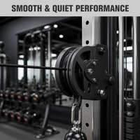 Câble de remplacement pour équipement de fitness SOLITE 4 mm en nylon enduit 7x19 résistant à l'usure