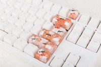 OEM ODM Handmade Koi Fish Artisan Keycap Custom Mechanical Keyboard Keycaps