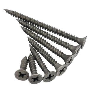 Vis à cloison sèche à tête de bugle <span class=keywords><strong>Phil</strong></span> Drive phosphatées noires durcies vis autotaraudeuses ST3.5X16 pour la construction - Product Image 6