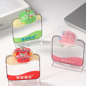 Soporte de Acrílico Personalizado con Clip para Notas, Organizador de Escritorio Transparente para Oficina y Aula, Venta al Por Mayor - Product Image 3