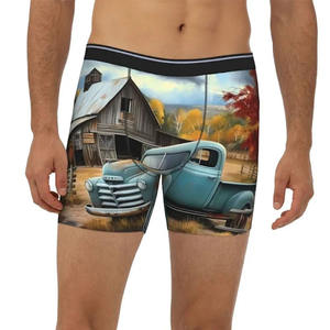 New Trend 100% Cotton <strong>Novelty</strong> Custom Print Custom logo Men's Underwear Men's Jockstrap Green <strong>Novelty</strong> Sports Comfort <strong>Boxers</strong> - Product Image 1