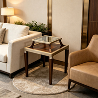 Table console de la série américaine en bois massif sculpté et peint à la main, idéale pour salon, salle à manger et chambre – Offre spéciale